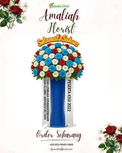 Standing Flower di Tugu Utara